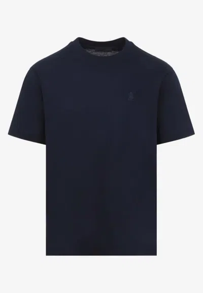 Prada Stylish Printed T-shirt For Men In Blue