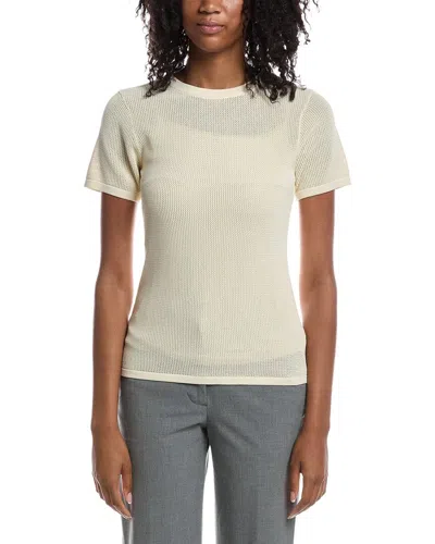 Rmn Studios Textured Fitted T-shirt In White