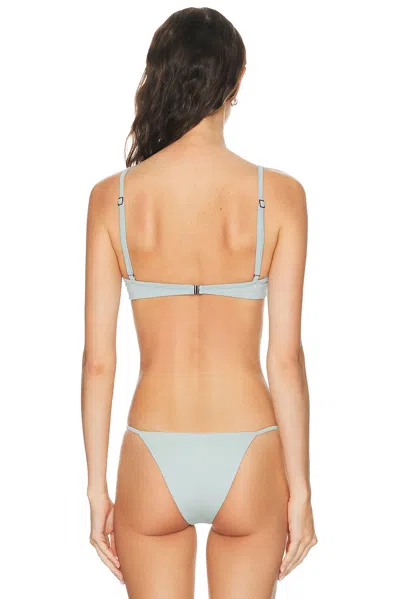 Haight Monica Bikini Top In Blue