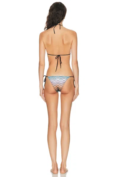 Missoni Triangle Bikini Set In Multi