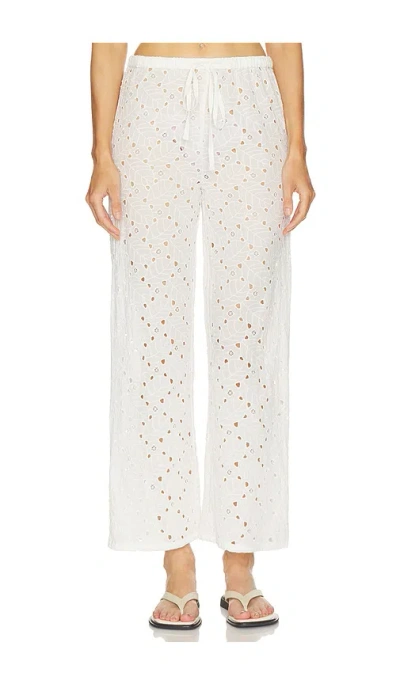 Bobi Beach Pant In White