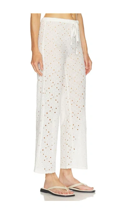Bobi Beach Pant In White