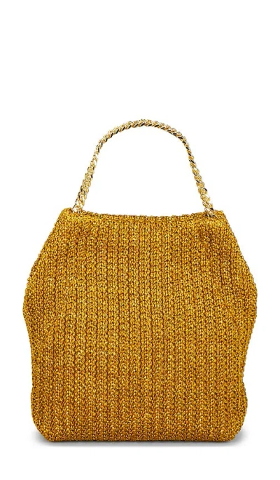 Veronica Beard Small Slouch Small Raffia Shoulder Bag In Brown