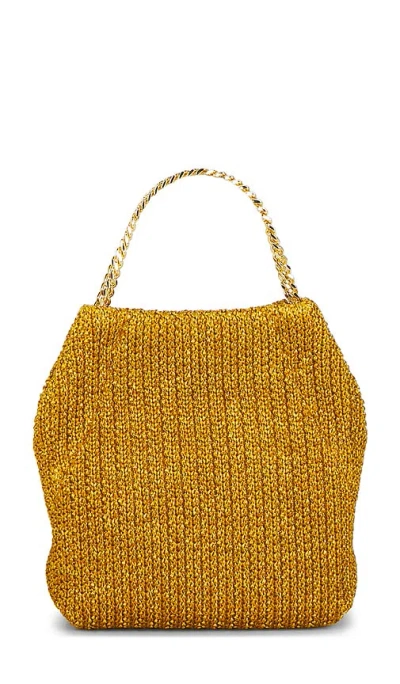 Veronica Beard Small Slouch Small Raffia Shoulder Bag In Brown