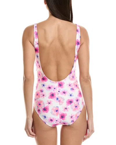 Carmen Marc Valvo Printed One-piece In Multi