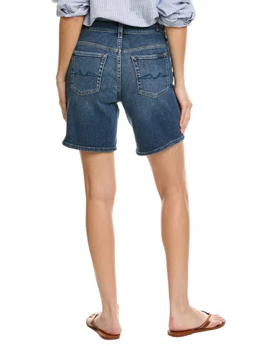 7 For All Mankind Boy Shorts Atlanta Short In Blue