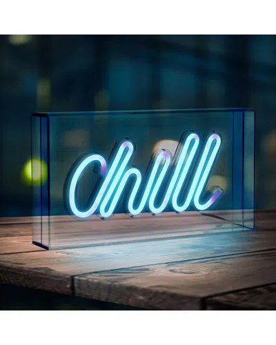 Glow Acrylic Chill Light Box In White