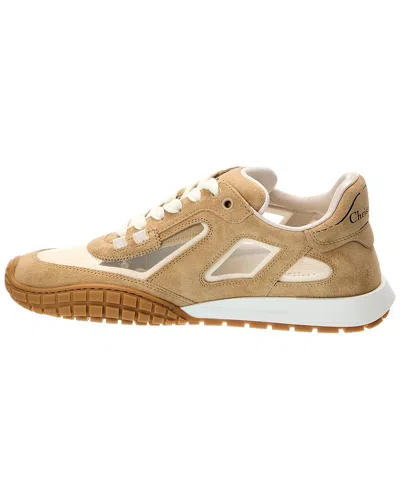 Dior Tech Sneakers In Brown