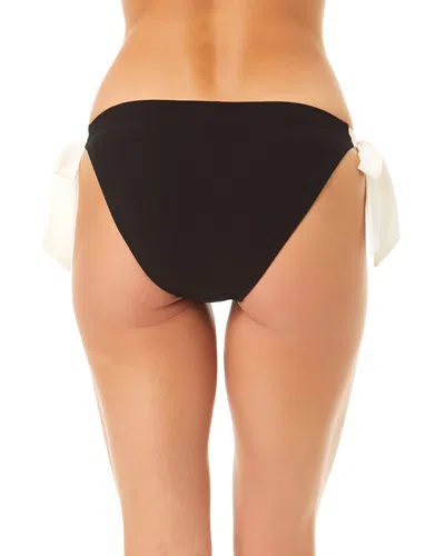 Cece Side Bowtie Bottom In Black