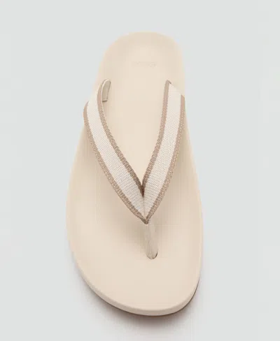 Mango Beach Sandals With Straps In Multi