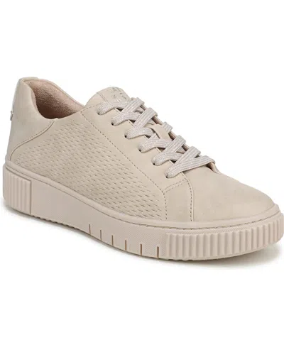 Naturalizer Turner Perforated Platform Sneaker In Neutral