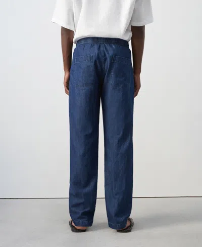 Mango Men's Drawstring Regular-fit Jeans In Multi