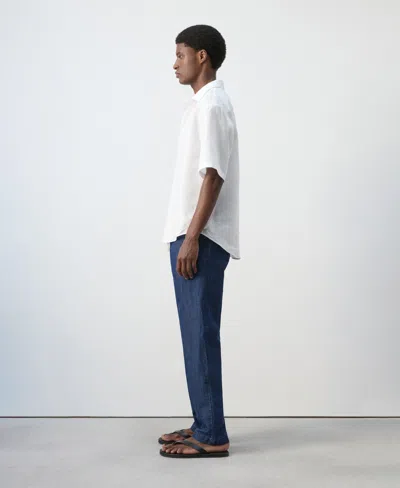 Mango Men's Drawstring Regular-fit Jeans In Multi