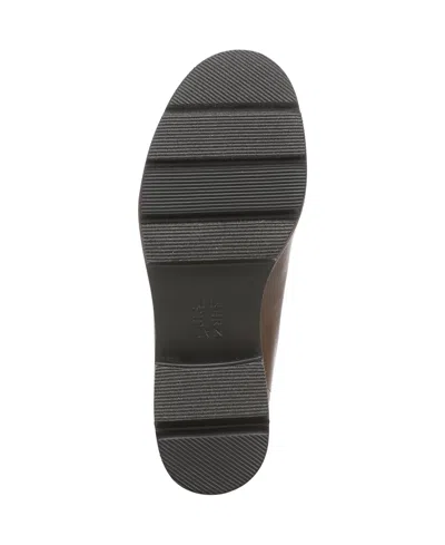Naturalizer Committed Lug Sole Loafers In Brown