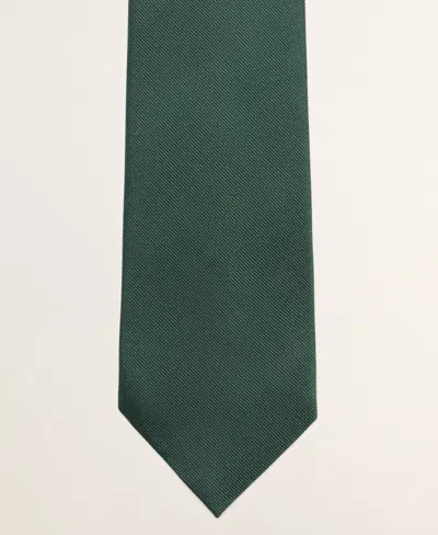 Mango Men's Silk Tie In Transparent