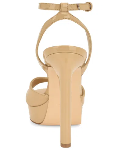 Nine West Wilda Platform Sandal In Brown