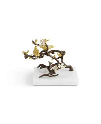 Michael Aram Lovebirds Handcrafted Decorative Object In Multi