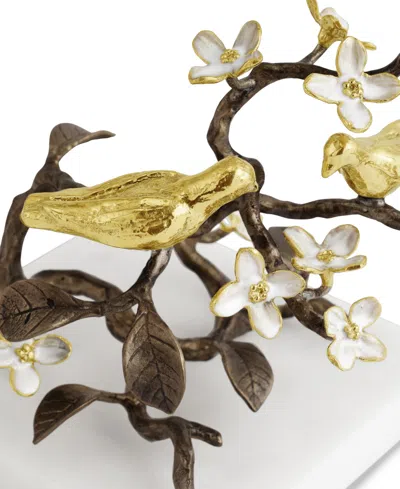 Michael Aram Lovebirds Handcrafted Decorative Object In Multi