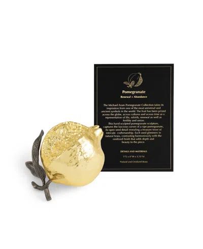 Michael Aram Pomegranate Handcrafted Decorative Object In Multi