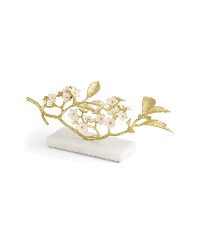 Michael Aram Cherry Blossom Handcrafted Decorative Object In Transparent