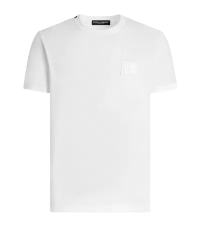 Dolce & Gabbana T-shirt With Application In White