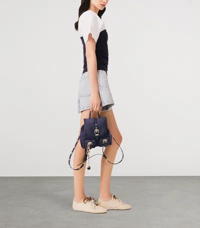 Maje Cotton Gathered T-shirt In Multi