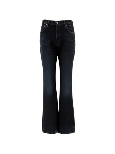 Haikure Belt Loop Jeans In Blue
