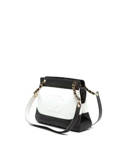 Chanel Cc Bicolor Tote Bag In Multi