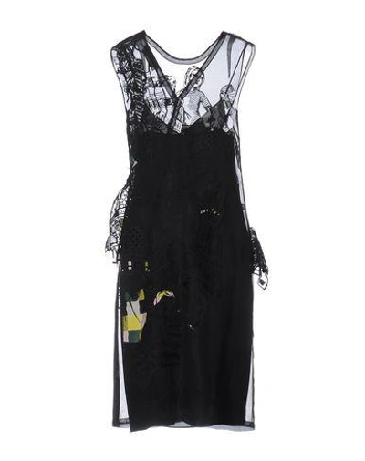 Shop Emilio Pucci Knee-length Dress In Black