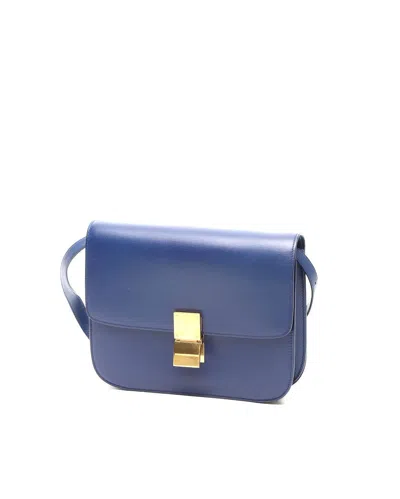 Celine Céline Medium Classic Box Bag In White