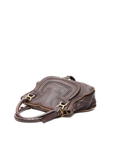 Chloé Medium Marcie Bag In Red