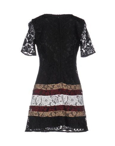 Shop Ainea Short Dresses In Black