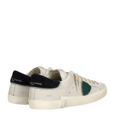 Philippe Model Prsx Low Sneakers In White