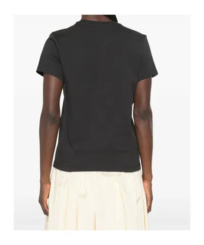 A.p.c. A. P.c. Logo-print T-shirt In Black