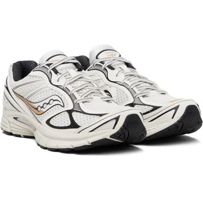 Saucony Progrid Guide 7 Patterned Sneakers In White