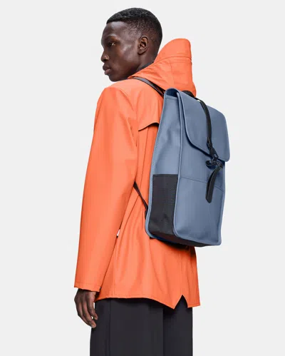 Rains Unisex Backpack In Blue