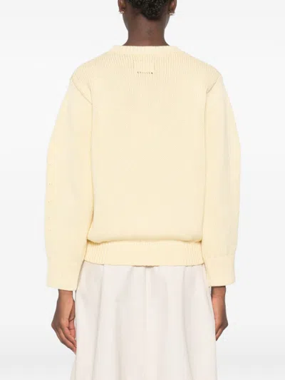 Totême Toteme Pre Cotton Oversized Sweater In Multi
