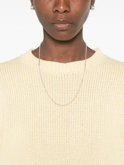 Totême Toteme Pre Cotton Oversized Sweater In Multi