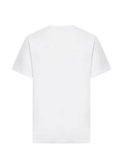 Ganni Womens Bright White Jersey Strawberry Printed Round-neck Cotton-jersey T-shirt In White