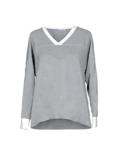 Alexander Wang T T-shirts In Light Grey