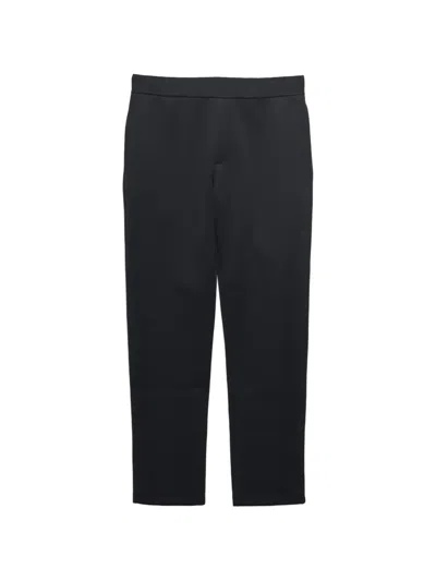 Prada Technical Jersey Pants In Black