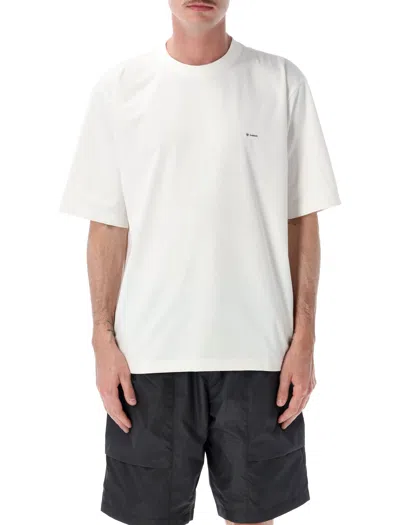 Goldwin Logo-print T-shirt In White