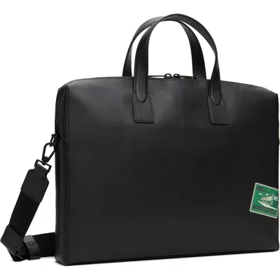 Paul Smith Black Folio Briefcase In Black