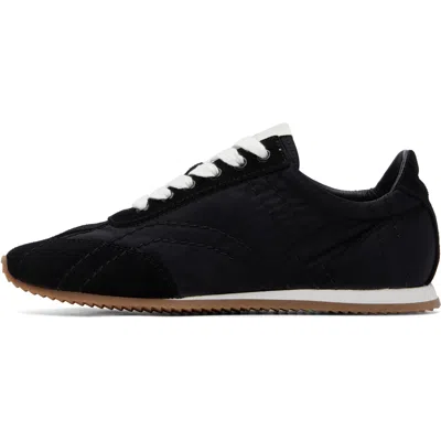 Totême Toteme Sneakers Made Of Recycled Nylon And Suede In Black
