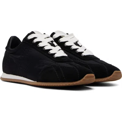 Totême Toteme Sneakers Made Of Recycled Nylon And Suede In Black
