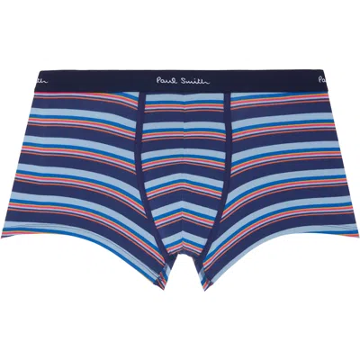 Paul Smith Five-pack Multicolor Stripe & Plain Briefs In Multi