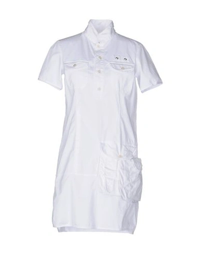 Dsquared2 Short Dress In White
