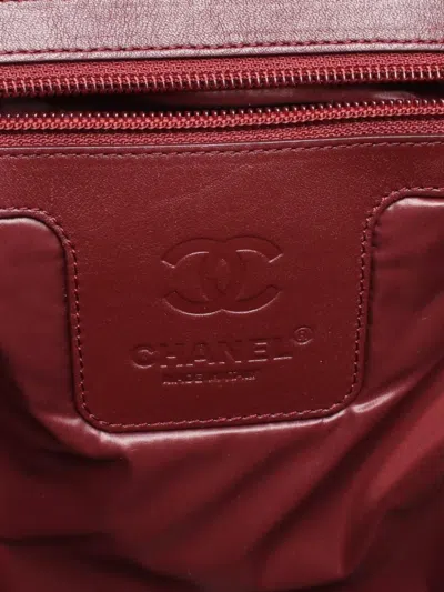 Pre-owned Chanel 2015-2016 Coco Cocoon Leather Backpack In Black