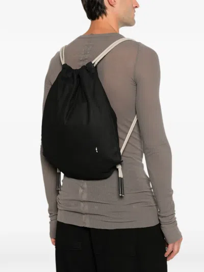 Rick Owens Drawstring-fastening Backpack In Red