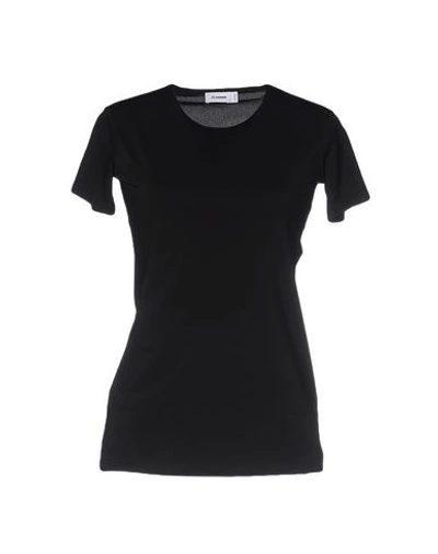 Shop Jil Sander T-shirt In ブラック